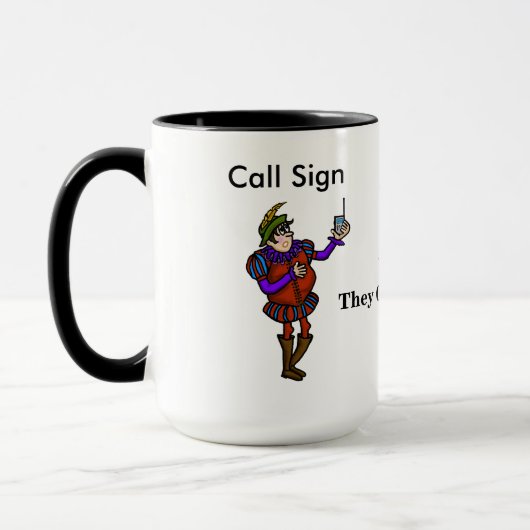 Ham Radio Hamlet Pile-Ups Bataillone Tasse (Links)