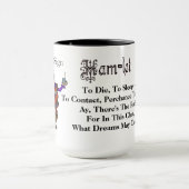 Ham Radio Hamlet Zitat die, zu schlafen Tasse (Zentrum)