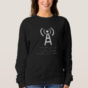 Ham Radio Hobby Amateur Radio Operator für Männer  Sweatshirt