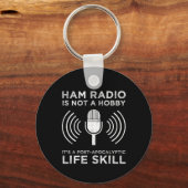 Ham Radio ist kein Hobby Schlüsselanhänger (Rückseite)