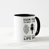 Ham Radio ist kein Hobby Tasse (VorderseiteRechts)