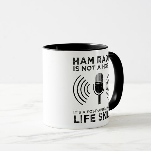 Ham Radio ist kein Hobby Tasse (VorderseiteRechts)