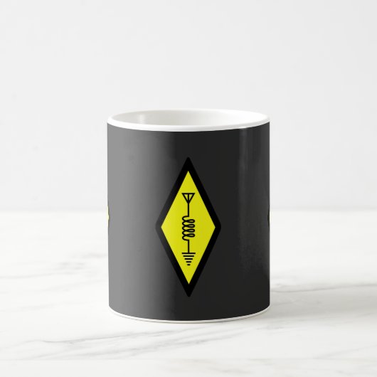 HAM Radio Logo Design Kaffeetasse (Mittel)