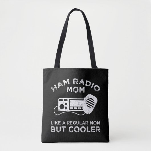 Ham Radio Mama - Wie eine reguläre Mama, aber Cool Tasche (Vorderseite)