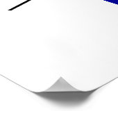 Ham Radio Man Cave Shack Poster (Ecke)