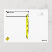 Ham Radio Mountain Climber QSL-Karte Postkarte (Rückseite)