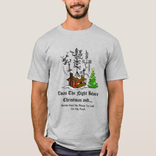 Ham Radio Nacht Vor Xmas T-Shirt