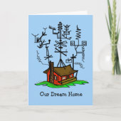 Ham Radio New Address Notification Card  Customize Ankündigung (Vorderseite)