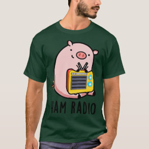 Ham Radio Niedlich Pig Pub T-Shirt
