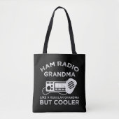 Ham Radio Oma wie normale Oma, aber Cooler Tasche (Vorderseite)