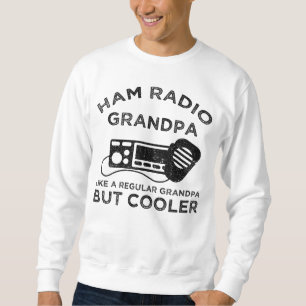 Ham Radio Opa wie normale Opa, aber Cooler Sweatshirt