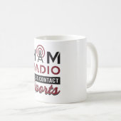 HAM Radio Operator Amateur-Code Antenne Geschenkid Kaffeetasse (VorderseiteRechts)