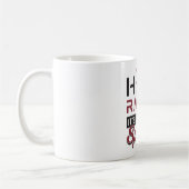 HAM Radio Operator Amateur-Code Antenne Geschenkid Kaffeetasse (Links)