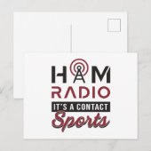 HAM Radio Operator Amateur-Code Antenne Geschenkid Postkarte (Vorne/Hinten)