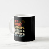Ham Radio Operator Amateur Radio Father's Day Kaffeetasse (Vorderseite Links)