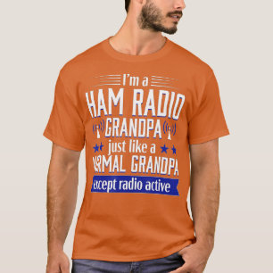 Ham-Radio-Operator Amateur-Radio Lustiger Opa Gif T-Shirt