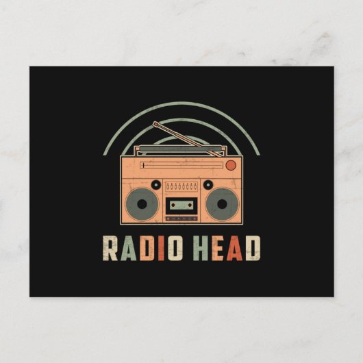 HAM Radio Operator Antenna Amateur Code Geschenk I Postkarte (Vorderseite)