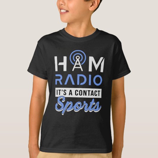 HAM Radio Operator Antenna Amateur Code Geschenk I T-Shirt (Vorderseite)