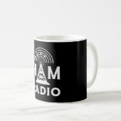 HAM Radio Operator Antenna Code Amateur Geschenkid Kaffeetasse (VorderseiteRechts)