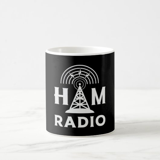 HAM Radio Operator Antenna Code Amateur Geschenkid Kaffeetasse (Mittel)