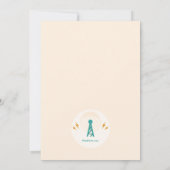 Ham Radio Operator Birthday Einladung (Rückseite)