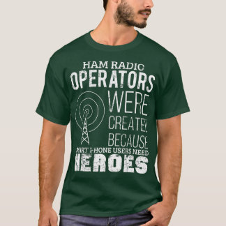 Ham Radio Operator Funny Radio Amateur Vater Vater T-Shirt