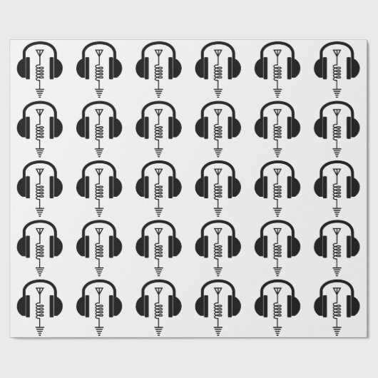 Ham Radio Operator Geschenkpapier (Flach)