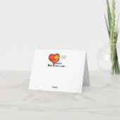 Ham Radio Operator in Bed Christmas Card Karte (Rückseite)