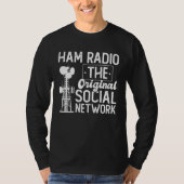 Ham Radio Operator Network Radio Antenna Radio Com T-Shirt (Vorderseite)