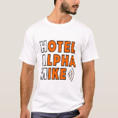 Ham Radio Operator Phonetic Alphabet T-Shirt (Vorderseite)