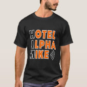 Ham Radio Operator Phonetic Alphabet T-Shirt (Vorderseite)