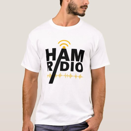 Ham Radio Operator Shirt Frequenz (Vorderseite)