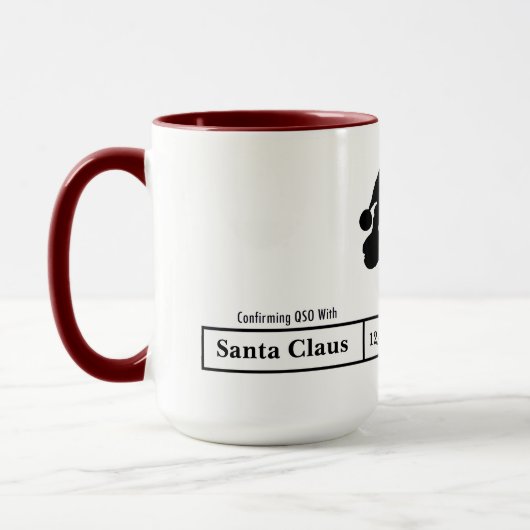 Ham Radio QSL Card Santa Tasse (Links)