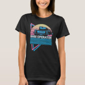 Ham Radio Retro Radio Operator Ham Operator T-Shirt (Vorderseite)