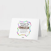 Ham Radio Romantic 88 Valentinenkarte Feiertagskarte (Rückseite)