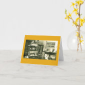 HAM RADIO SETUP 1930ER-AMATEUR-FOTO KARTE (Gelbe Blume)