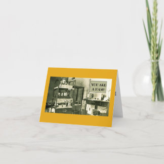 HAM RADIO SETUP 1930ER-AMATEUR-FOTO KARTE