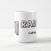 Ham Radio Tasse mit Repeater und Call Sign (Mittel)