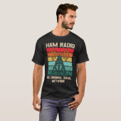 Ham Radio The Original Social Network T-Shirt (Vorne ganz)