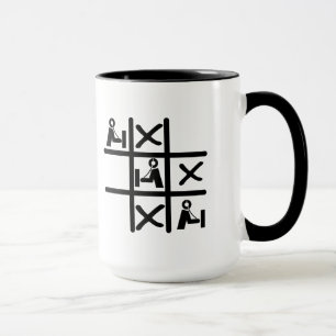 Ham Radio Tic Tac Toe Tasse