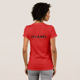 Ham-Radio von 73 & 88 T-Shirt