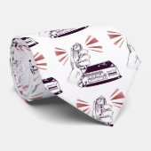 Ham Radio Woman Krawatte (Gerollt)