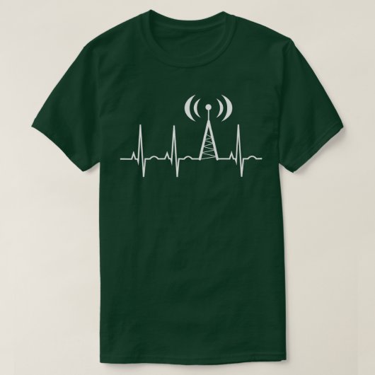HAM-Radiogeschenke für Vater-Ham-Funkbetreiber Hea T-Shirt (Design vorne)