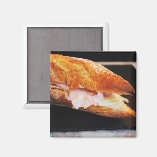 Ham Sandwich Magnet (Vorderseite/Rückseite)