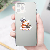 Ham-stir Funny Kawaii Hamster Pun Sticker (Telefon)