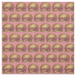 Ham und Cheese Sandwich Fabric Stoff