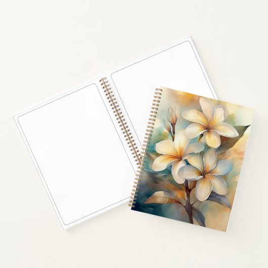 Hamakua Plumeria Notebook Notizblock (Innenseite)