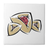 Hamantashen Fliese (Vorderseite)