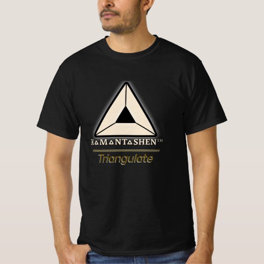 Hamantashen Triangulate T - Shirt (Vorderseite)