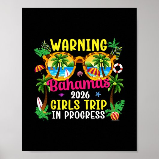 Hamas Mädchen-Trip in Arbeit 2026 Hamas Urlaub Poster (Vorne)